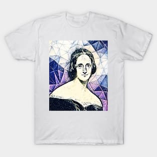 Mary Shelley Portrait | Mary Shelly Artwork 13 T-Shirt